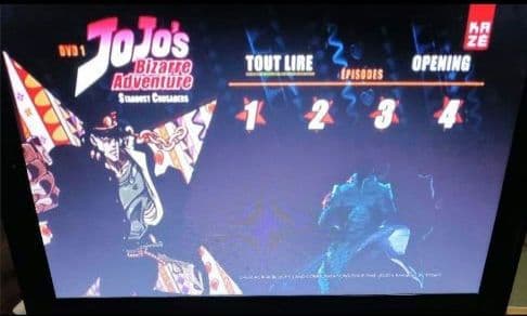 ジョジョの奇妙な冒険シーズン2海外版12ディスク