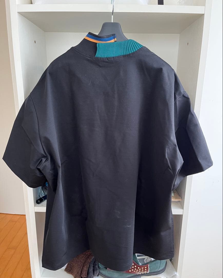 kolor 25SS DSMG限定 ポンチTシャツ ブラック 3 美品