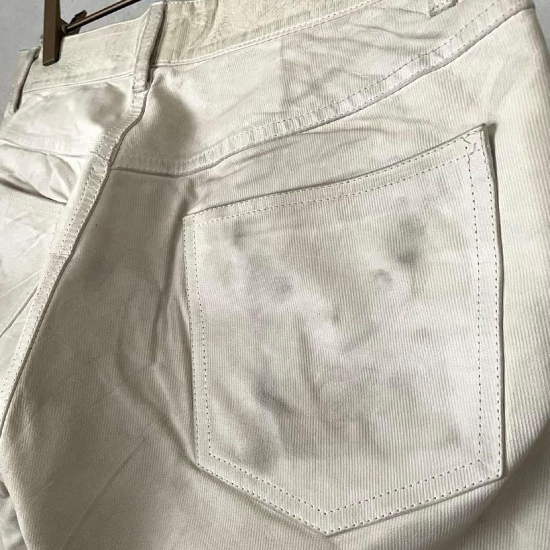 旬のレザー A.P.C. LEATHER PANTS ホワイト フランス製 32