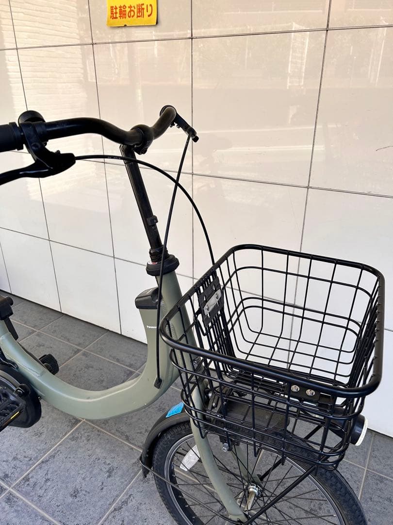 【直接受け渡し希望】Panasonic 電動アシスト自転車 シティタイプ カーキ
