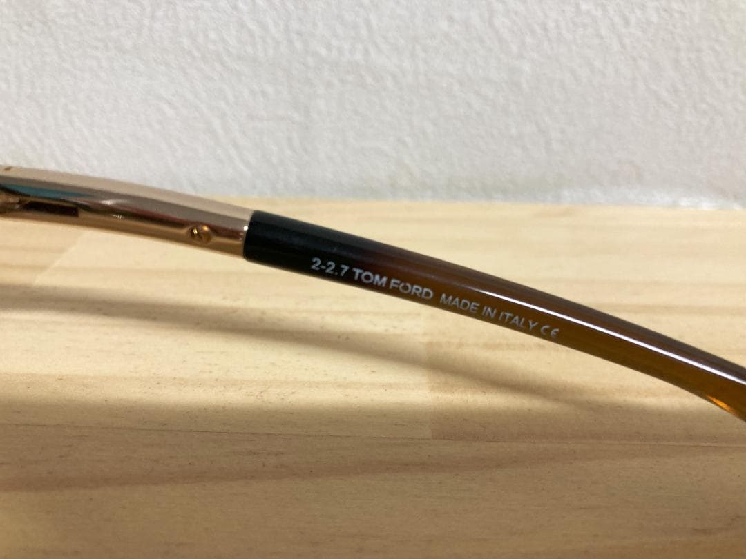 【美品】TOM FORD レディースサングラス　ブラウン　TF9 WHITNEY