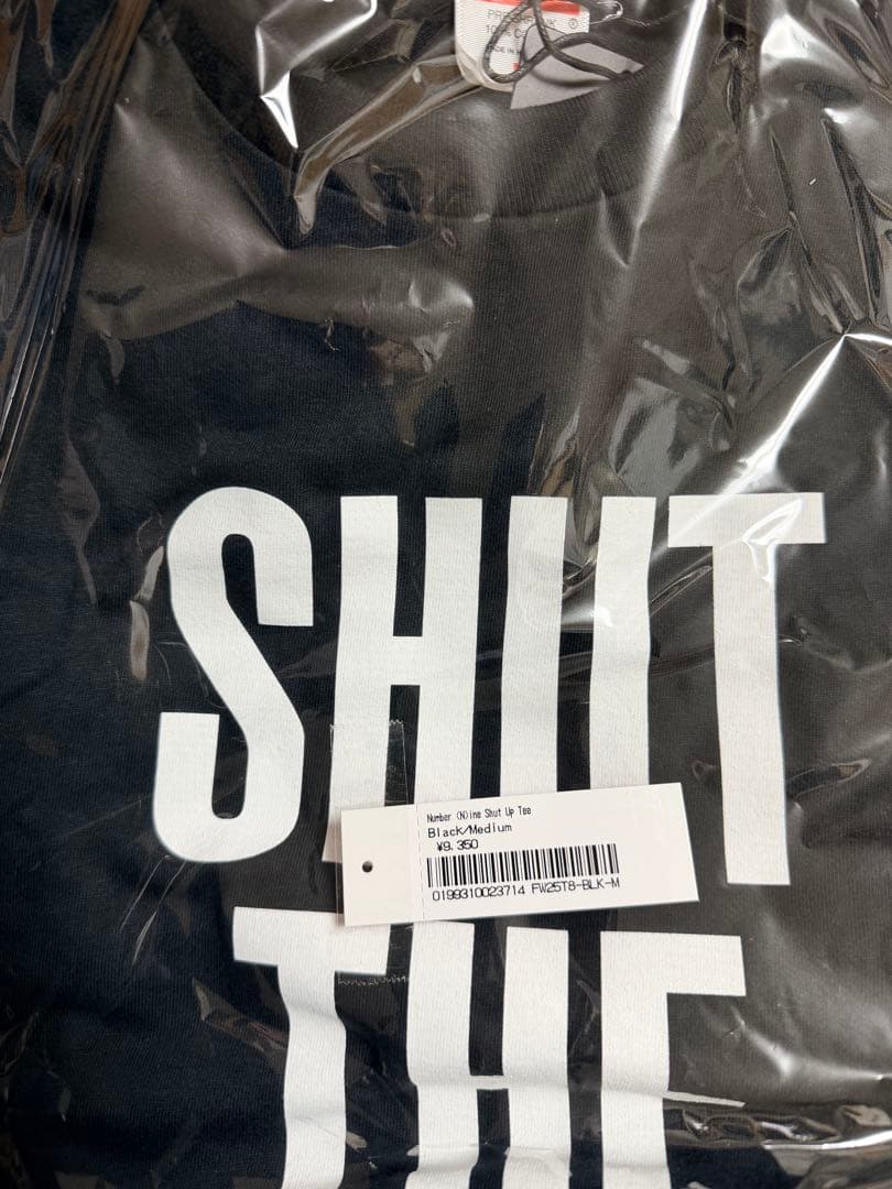 Supreme/Number (N)ine Shut Up Tee Mサイズ