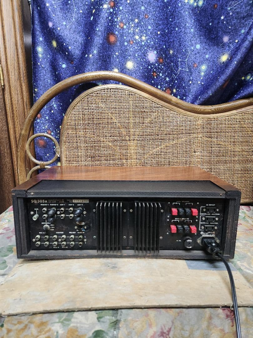 奇跡極上超美品！フルレストア！LUXMANプリメインアンプSQ-505X