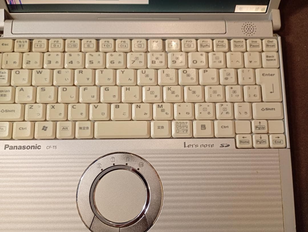 【ジャンク】Panasonic Let's note T5