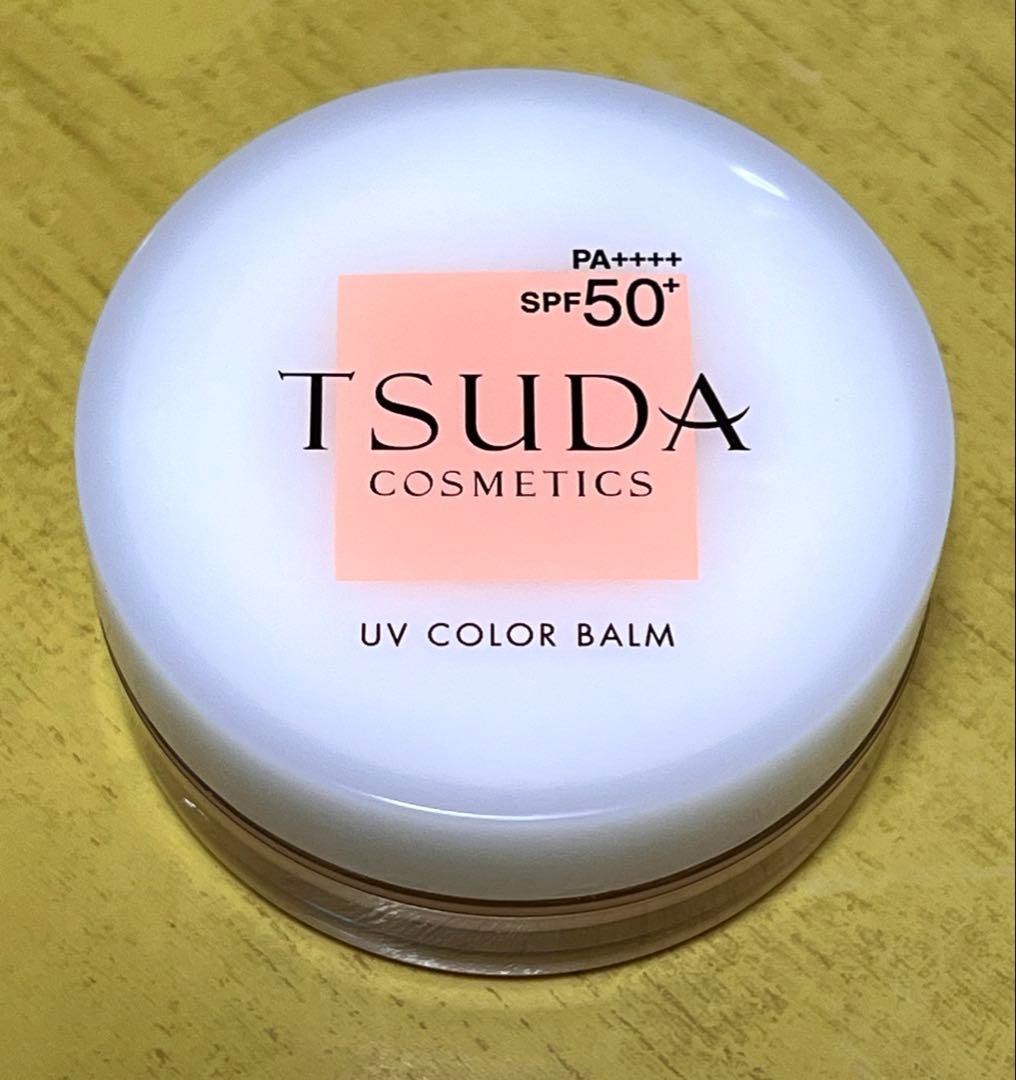 TSUDA 津田コスメ　UVカラーバーム　ナチュラルピンク