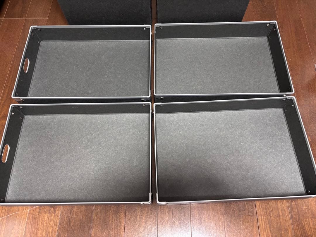 無印良品　廃盤　硬質パルプボックス・引出式・2段　２個セット