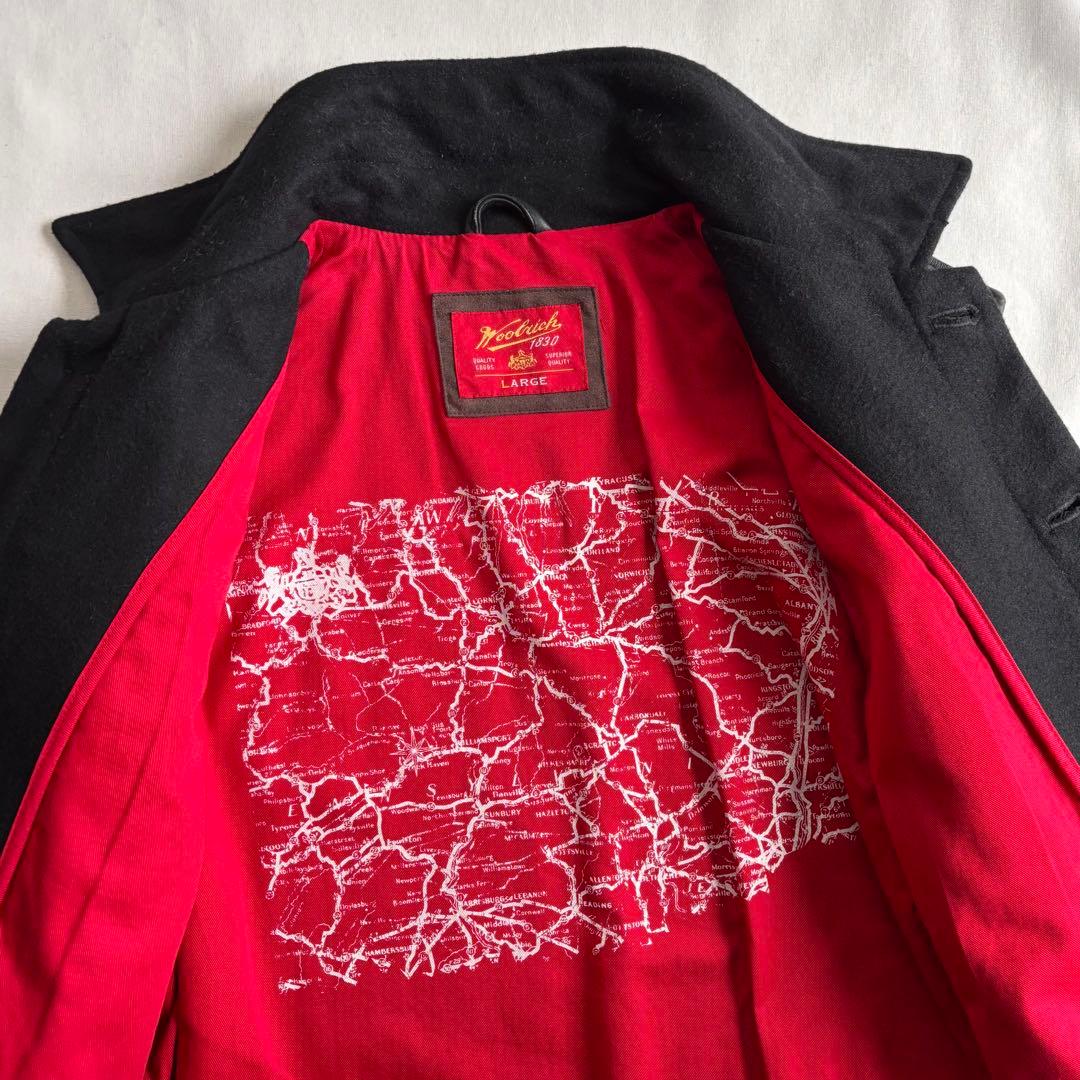 ジャケット・アウター 90s WOOLRICH leather switching wool JKT