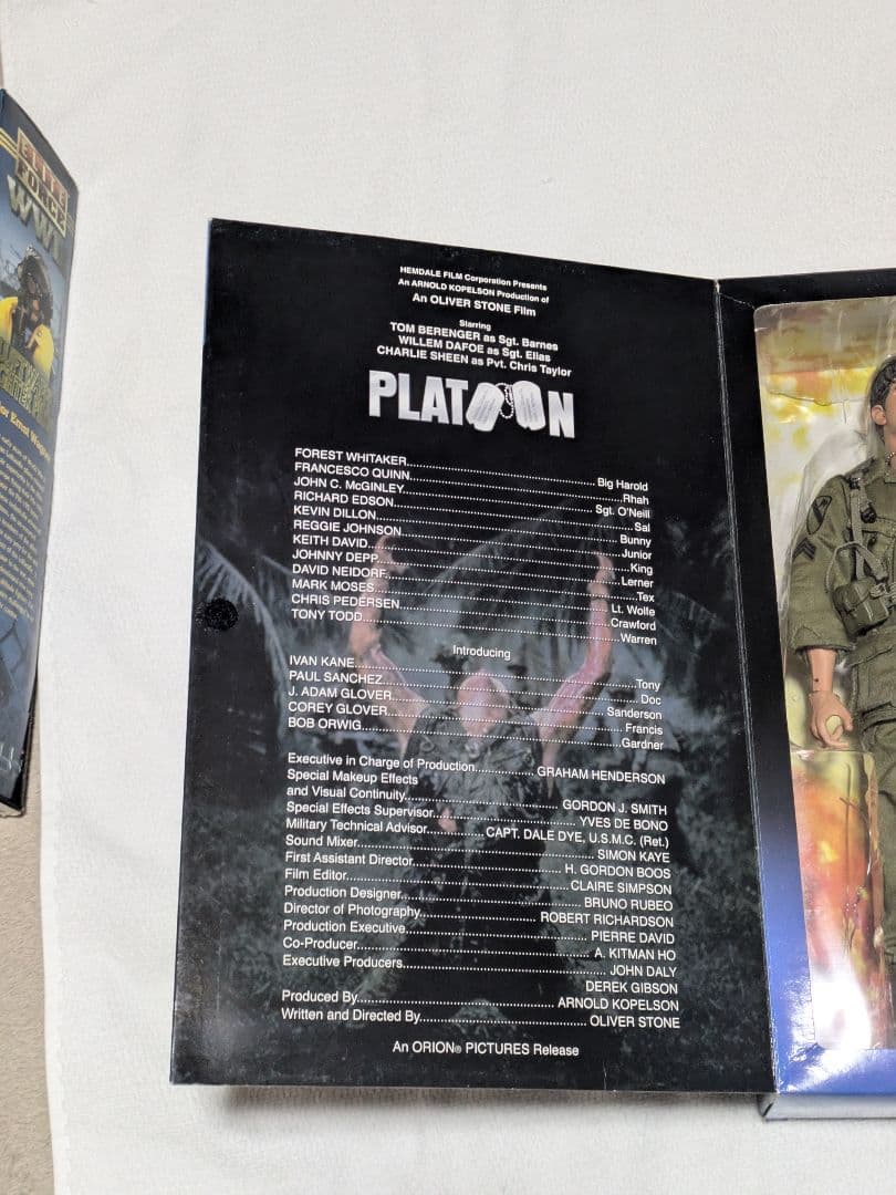 PLATOON プラトーン ウィレム・デフォー フィギュア