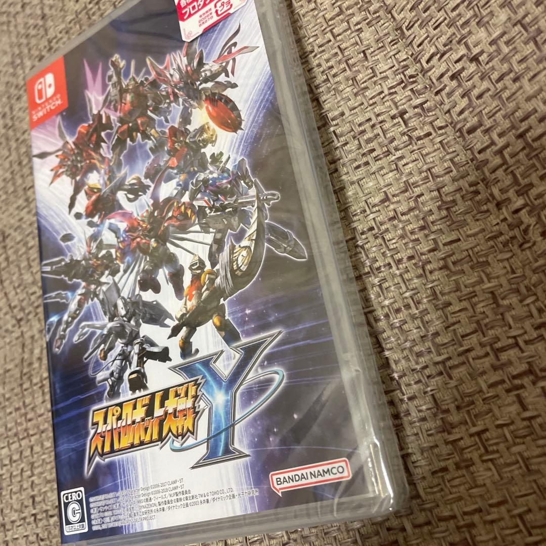 Switch スーパーロボット大戦Y新品シュリンク未開封