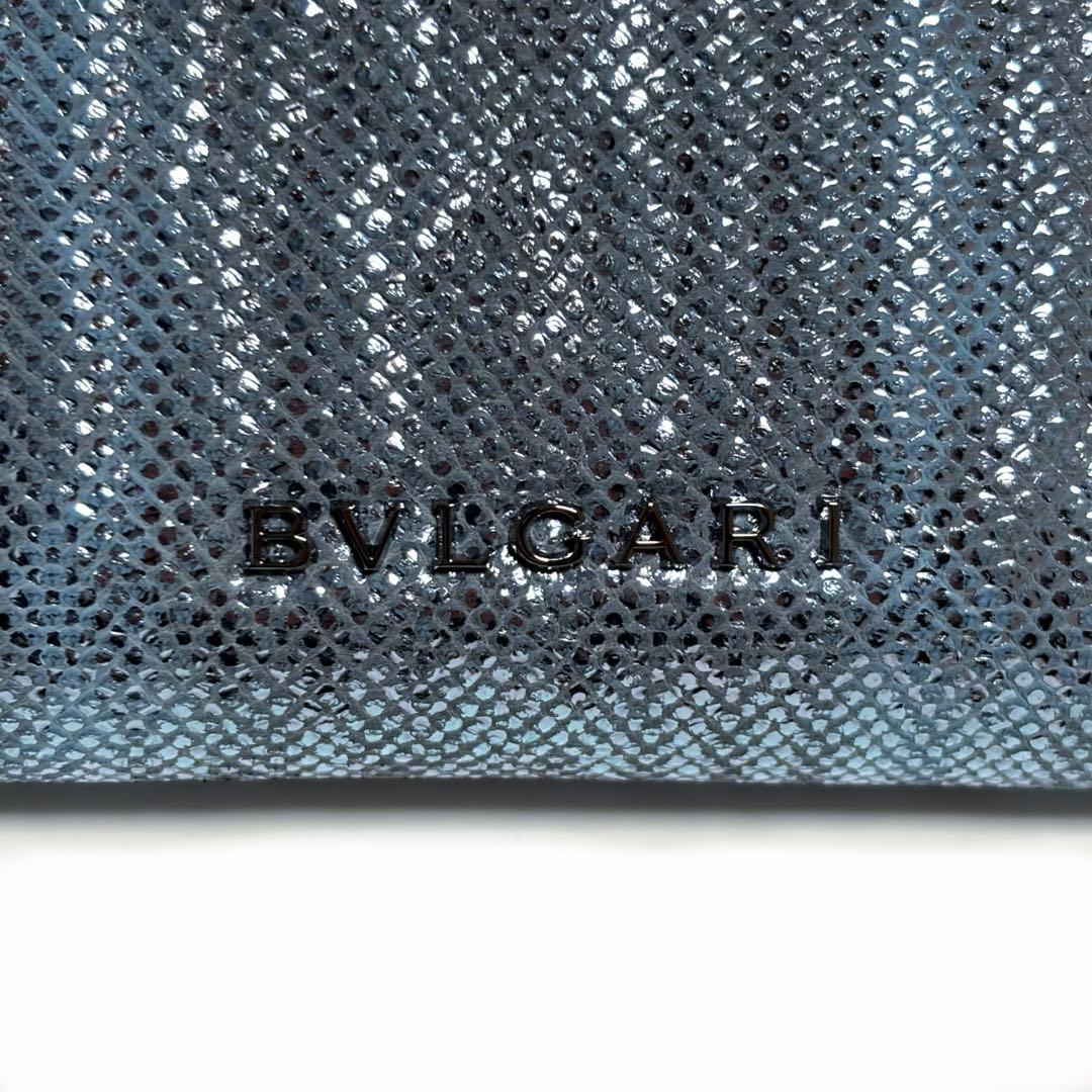 BVLGARI 三つ折り財布 セルペンティフォーエバー レザー 美品 未使用