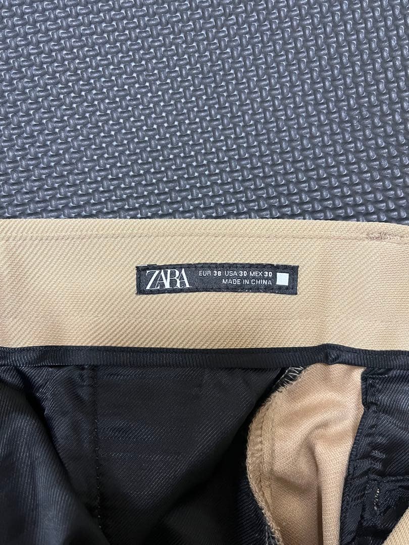 ZARA キャメル　セットアップ