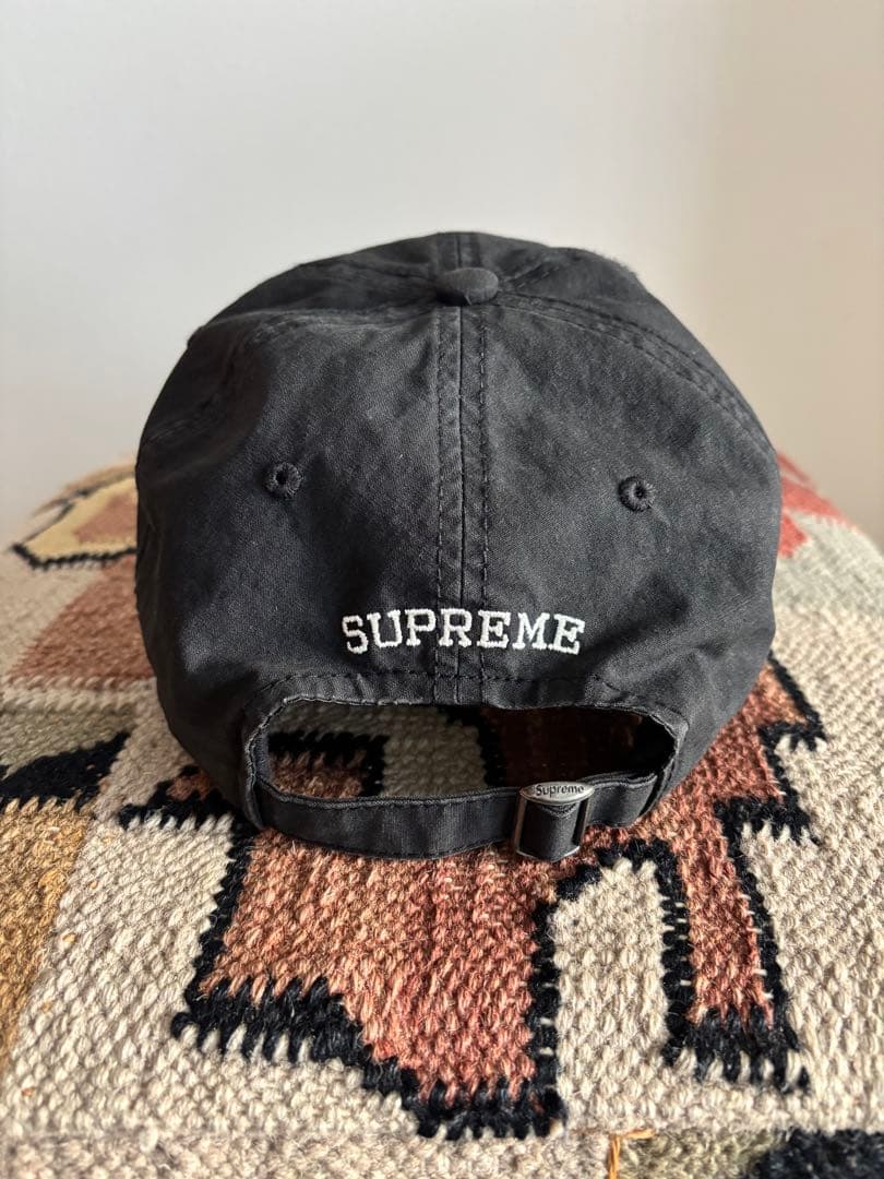 SUPREME GORE-TEX ブラックキャップ Sロゴ刺繍