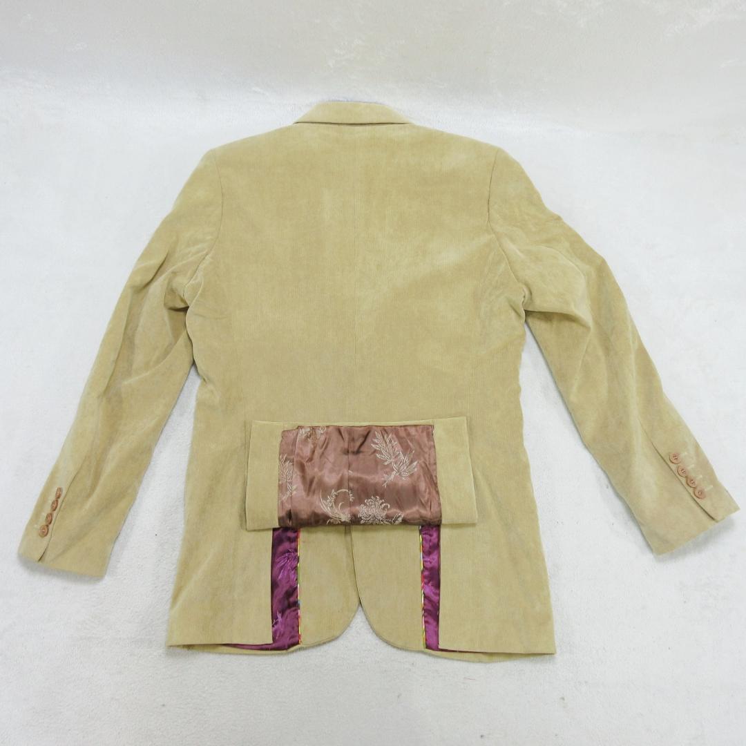 ✨ド派手裏地✨ポールスミス テーラードジャケット マルチストライプ L相当