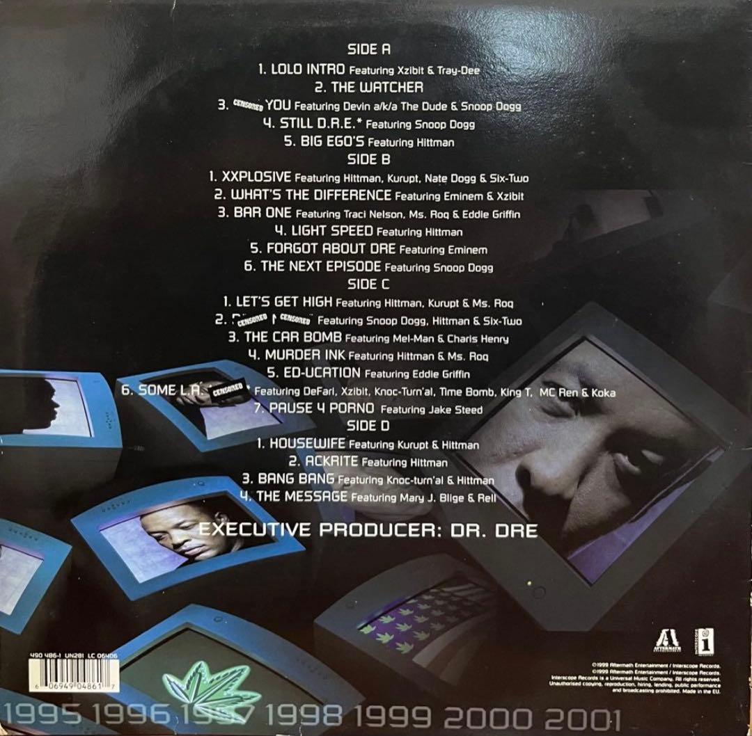 DR. DRE / 2001 レコード ヒップホップ HIPHOP 名盤