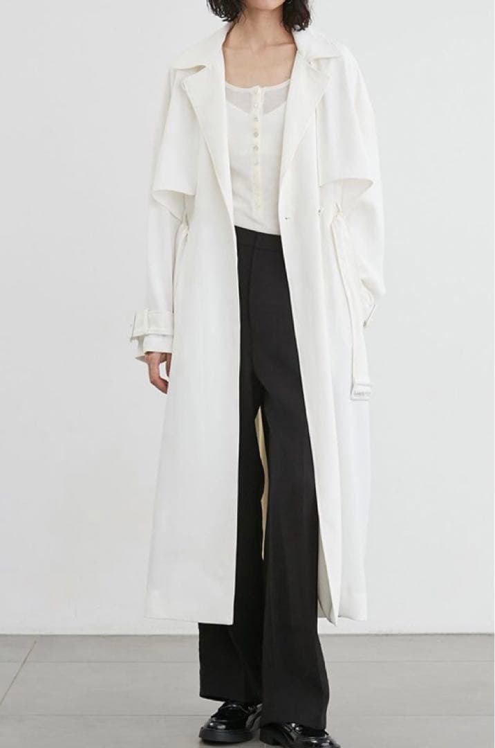 らび styling/（スタイリング/） ウエストギャザートレンチコート