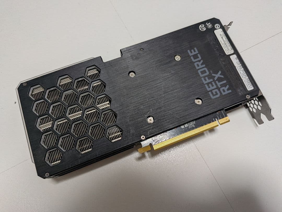 PALIT GeForce RTX 3060ti dual グラフィックボード