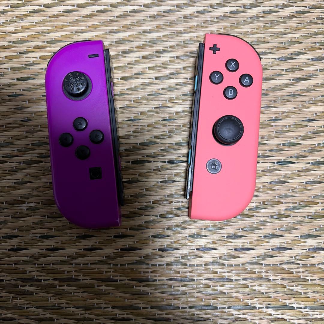 訳アリ ジャンク switch 液晶 本体とジョイコン　ドック　ケーブル