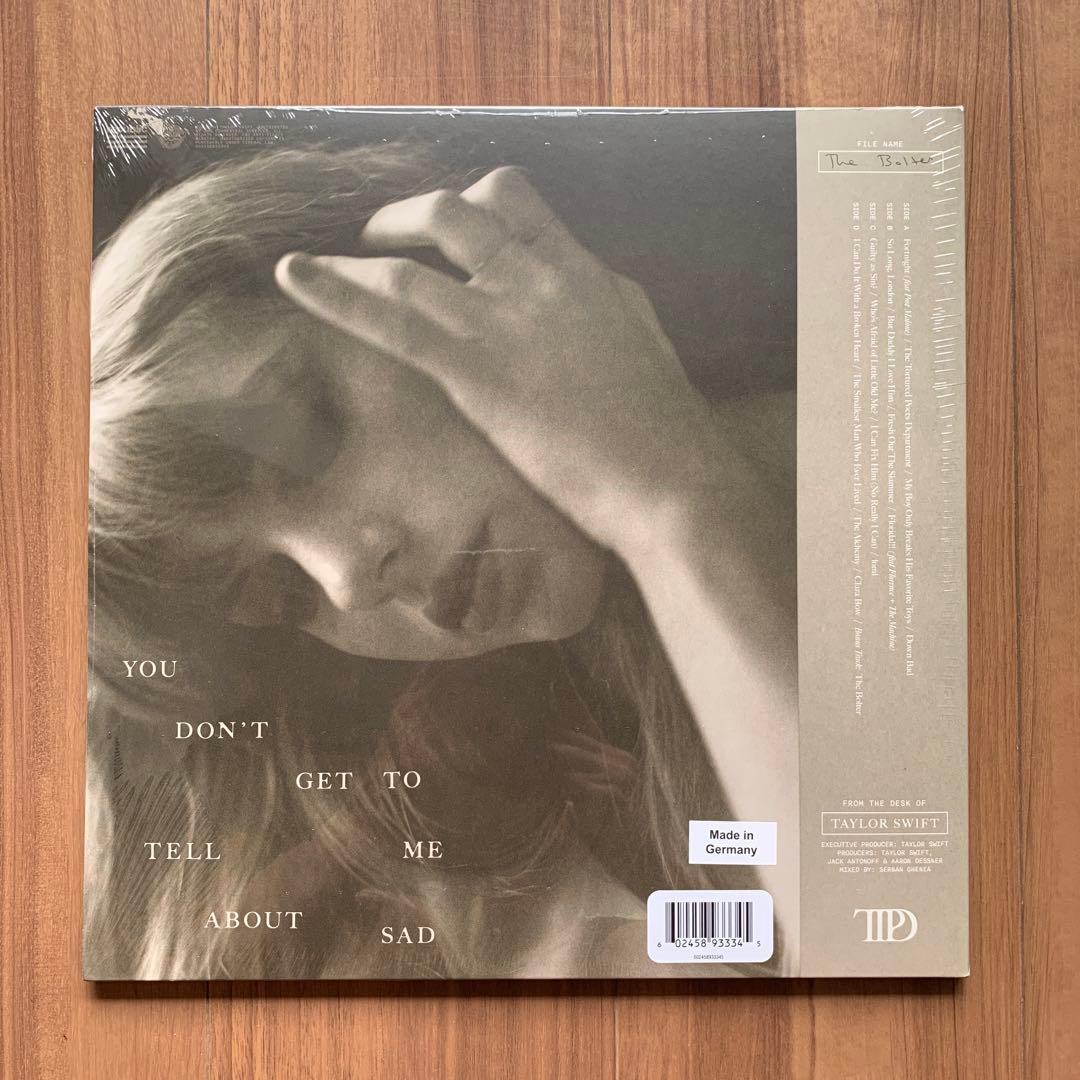 Taylor Swift テイラー・スウィフト TTPD レコード v2 2