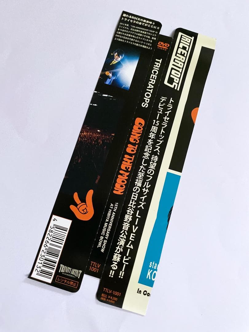◉日比谷野音ライブDVD／TRICERATOPS （中古DVD）