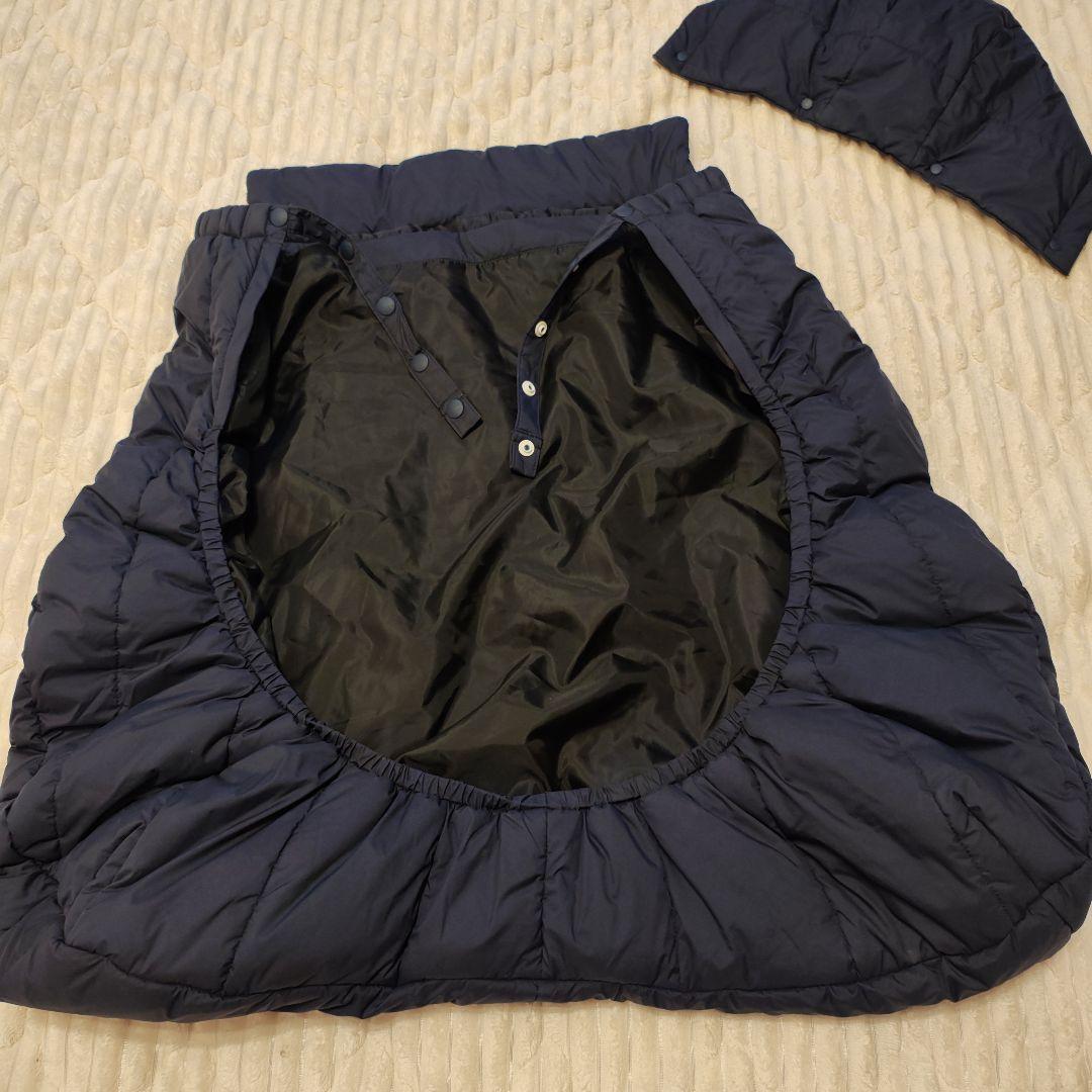 ノースフェイス ベビー用シェルブランケット ネイビー NORTH FACE ひざ