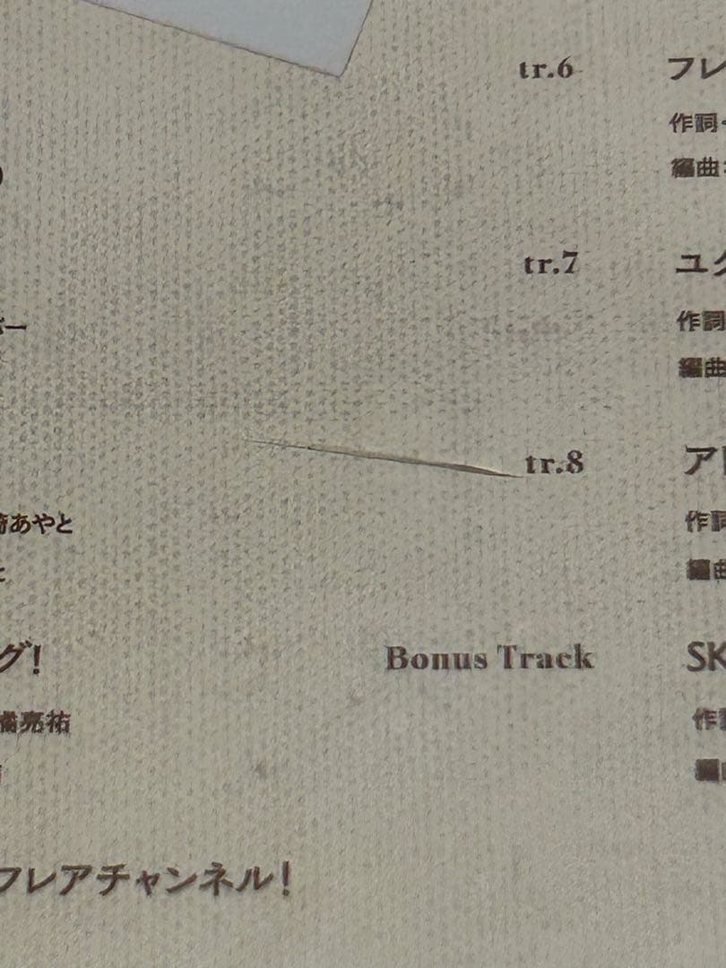 訳あり未開封品 CANVAS 不知火フレア 1stアルバム CD ホロライブ