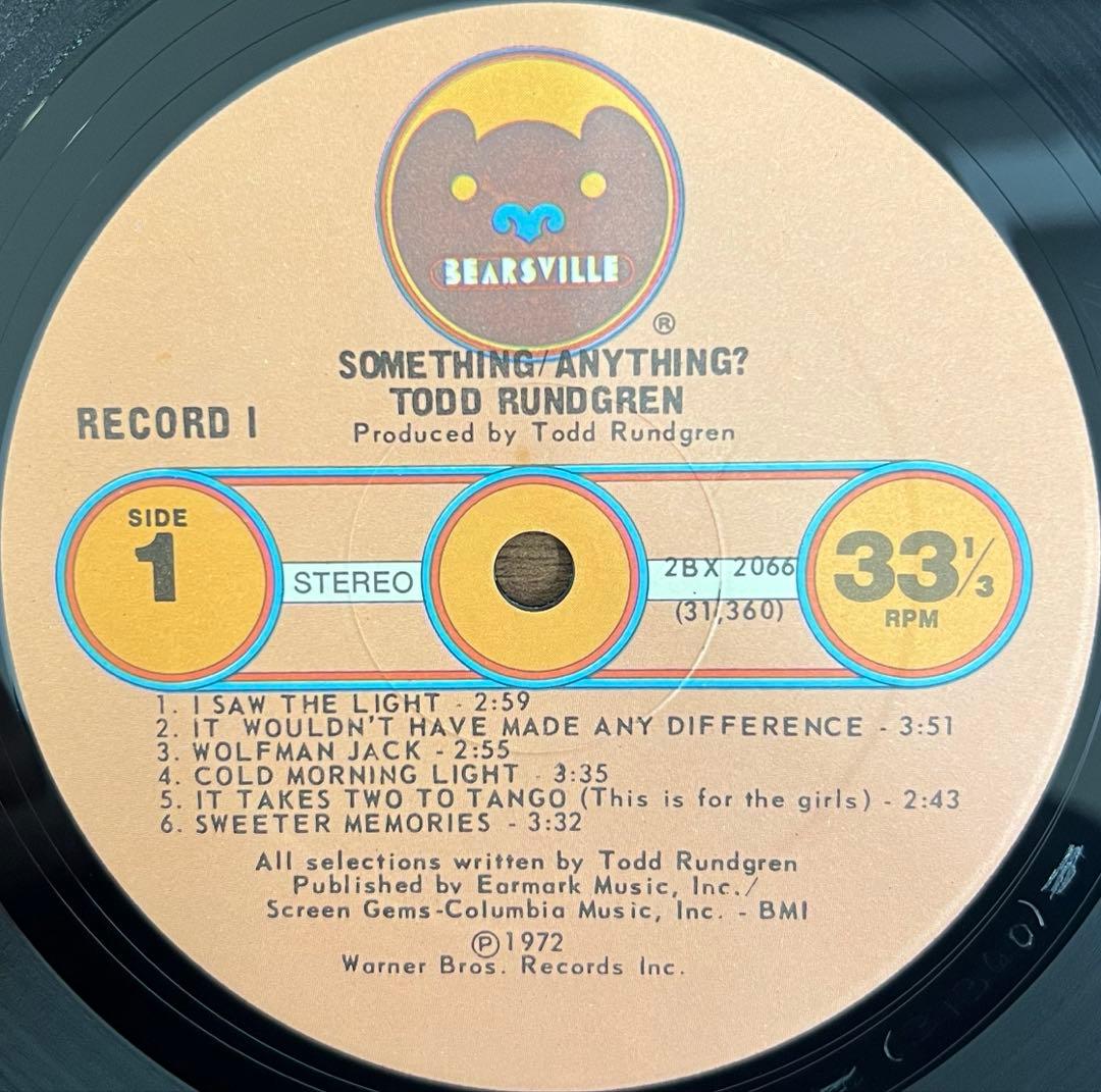 洋楽 Todd Rundgren / Something Anything?