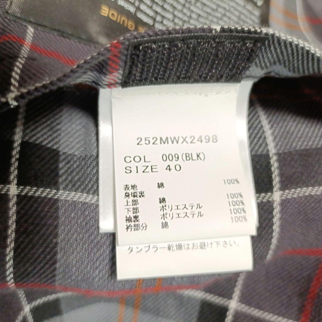 【 BARBOUR 】25AW OS ソルウェイ 40 ブラック