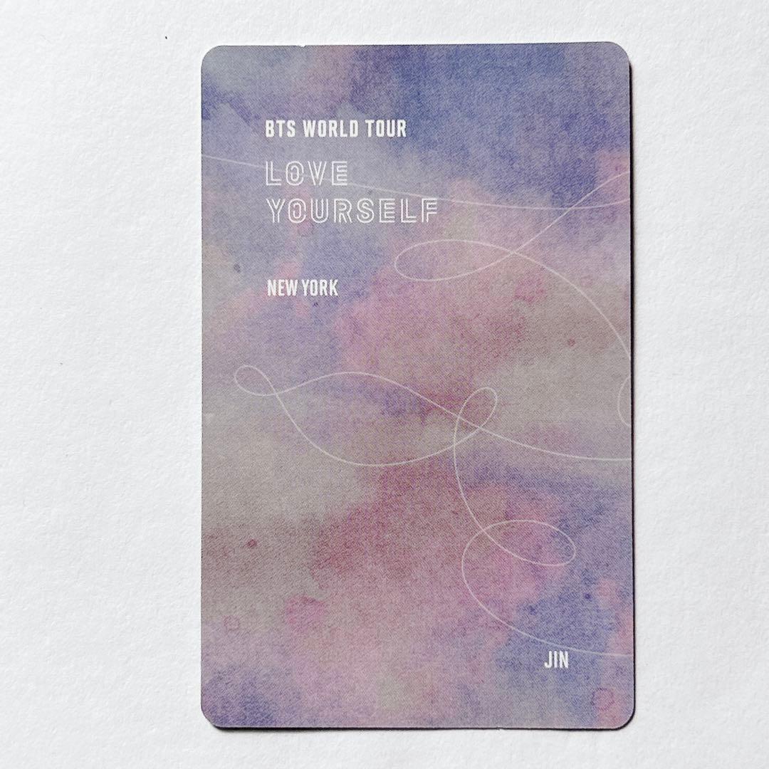 BTS LOVE YOURSELF LYS NEWYORK DVD JIN ジン