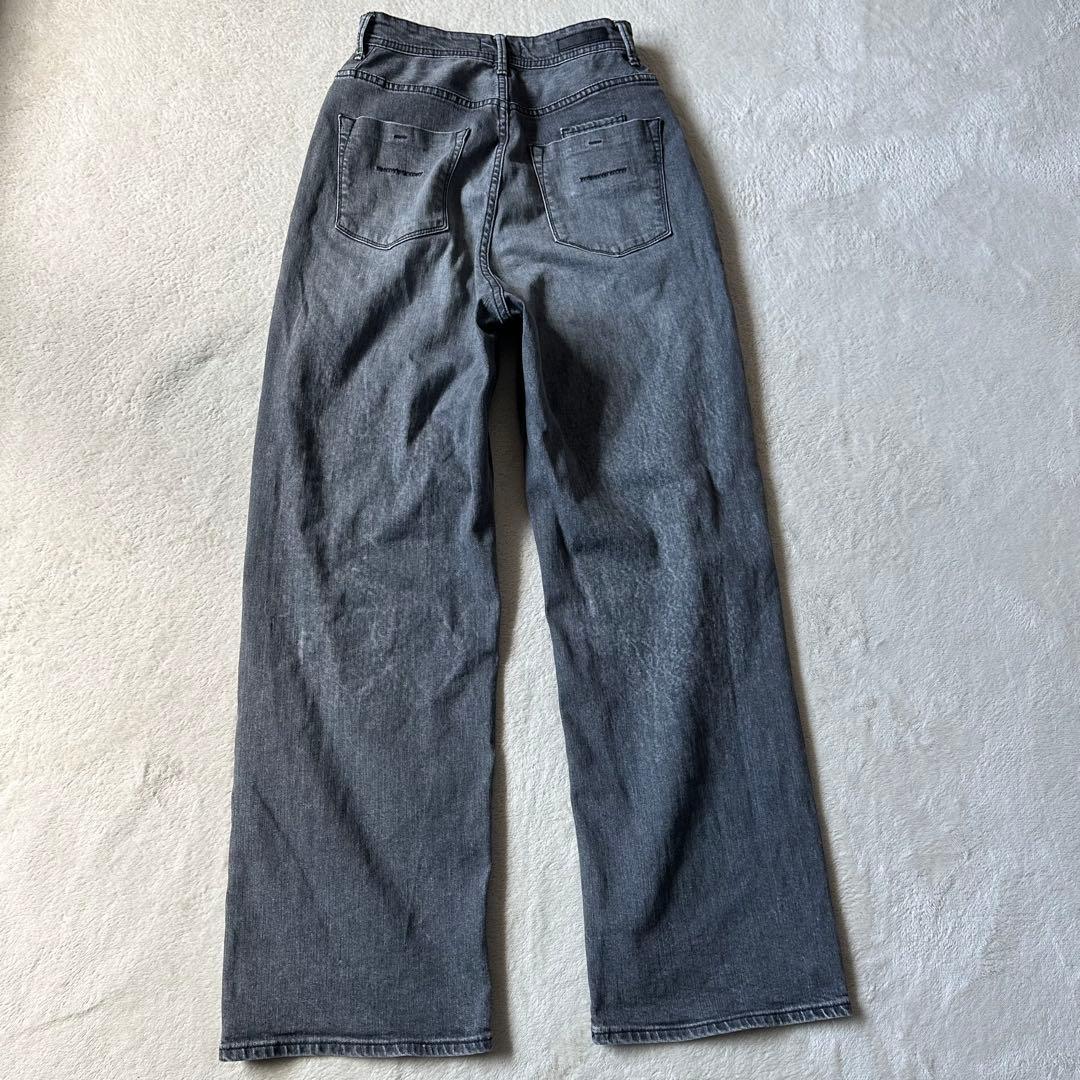 YANUK Joan ルーズストレート 人気 デニム 25 ヤヌーク ジョーン
