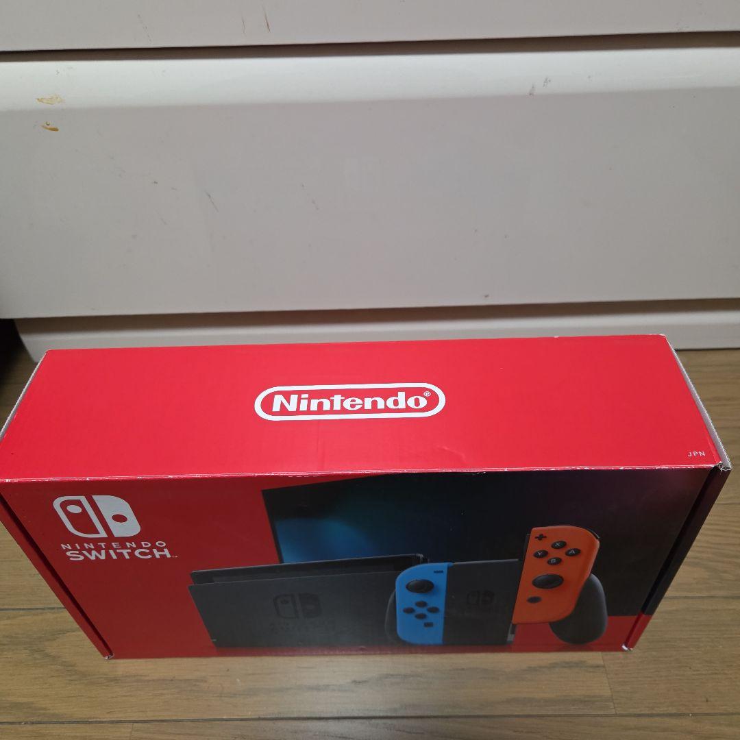新品未使用　Nintendo Switch バッテリー強化版 旧箱