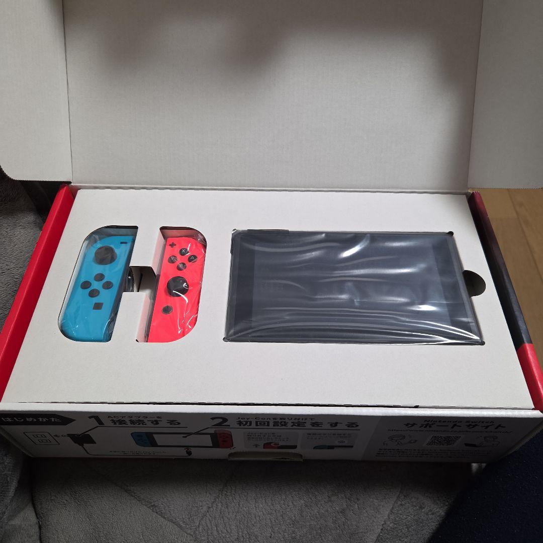 新品未使用　Nintendo Switch バッテリー強化版 旧箱