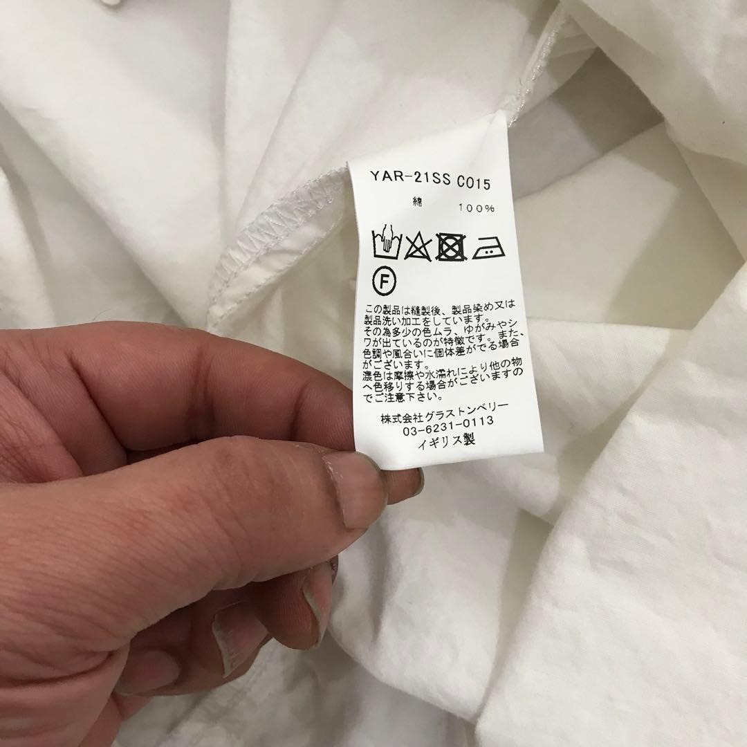 英国製 Yarmo ヤーモ スタンドカラー ビッグコート 極美品 フリー