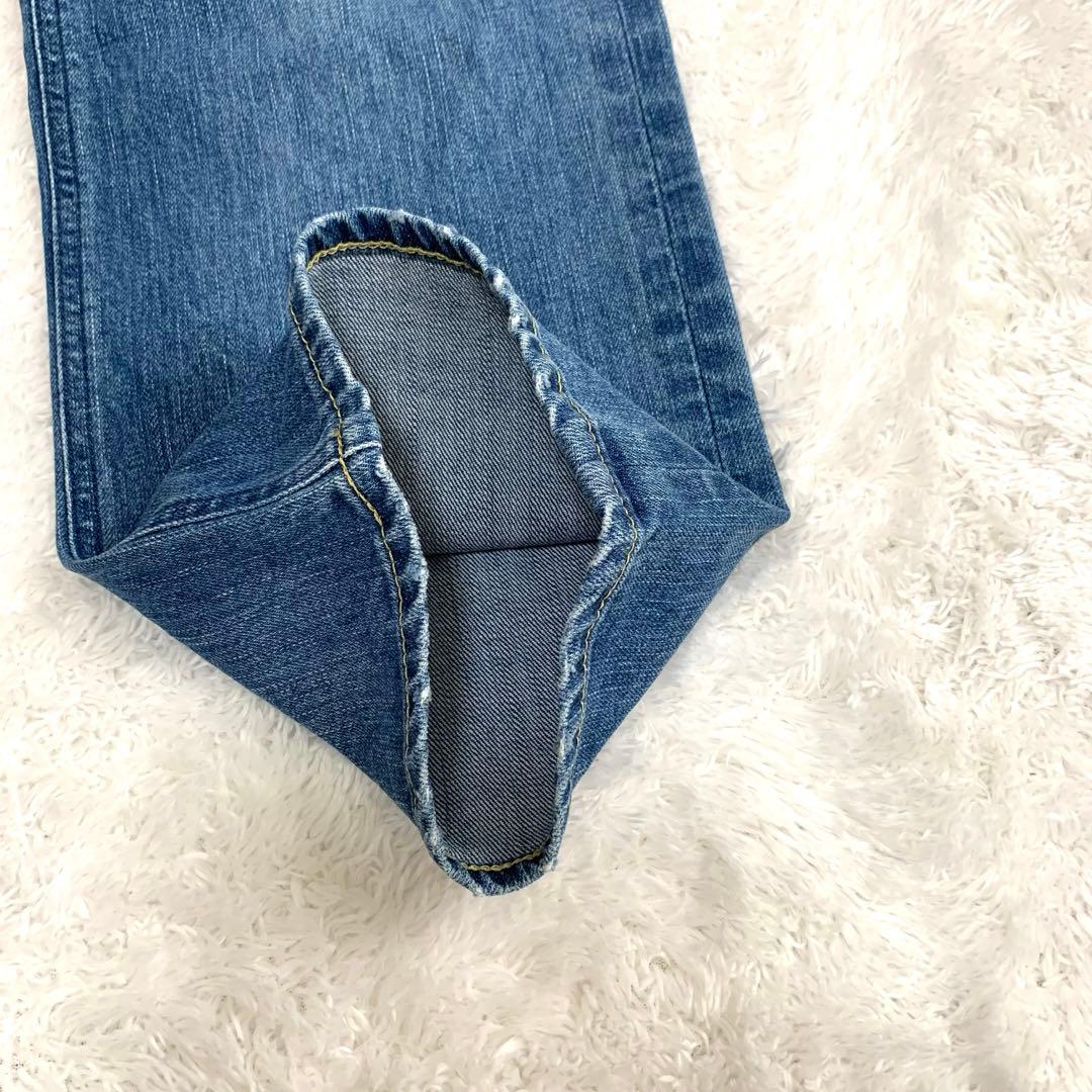 美品 ヤヌーク Low Rise ストレート\"LOUISE\" デニム 27