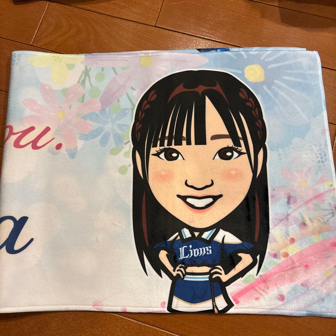埼玉西武ライオンズ　bluelegends フェイスタオル　sana