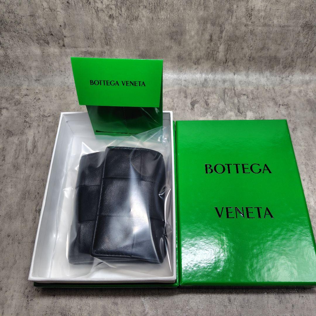 【極美品✨️】BOTTEGA VENETA　3つ折り財布　カセット　ボッテガ