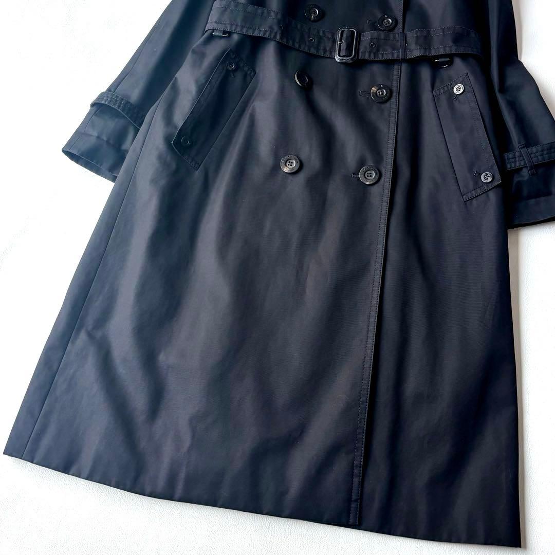Aquascutum トレンチコート　ライナー　ベルト　ダブル　ブラック　7F