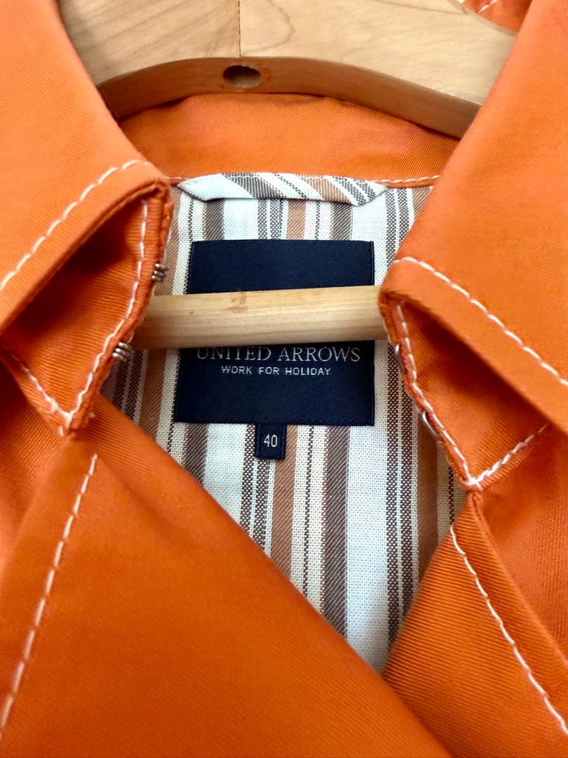 UNITED ARROWS コットントレンチコート　L サイズ