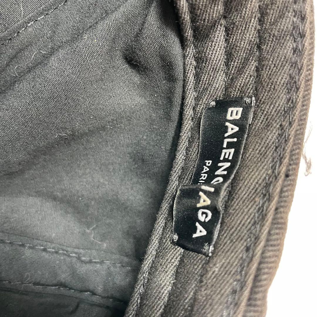 イ*ン様 BALENCIAGA ブラック ベースボールキャップ