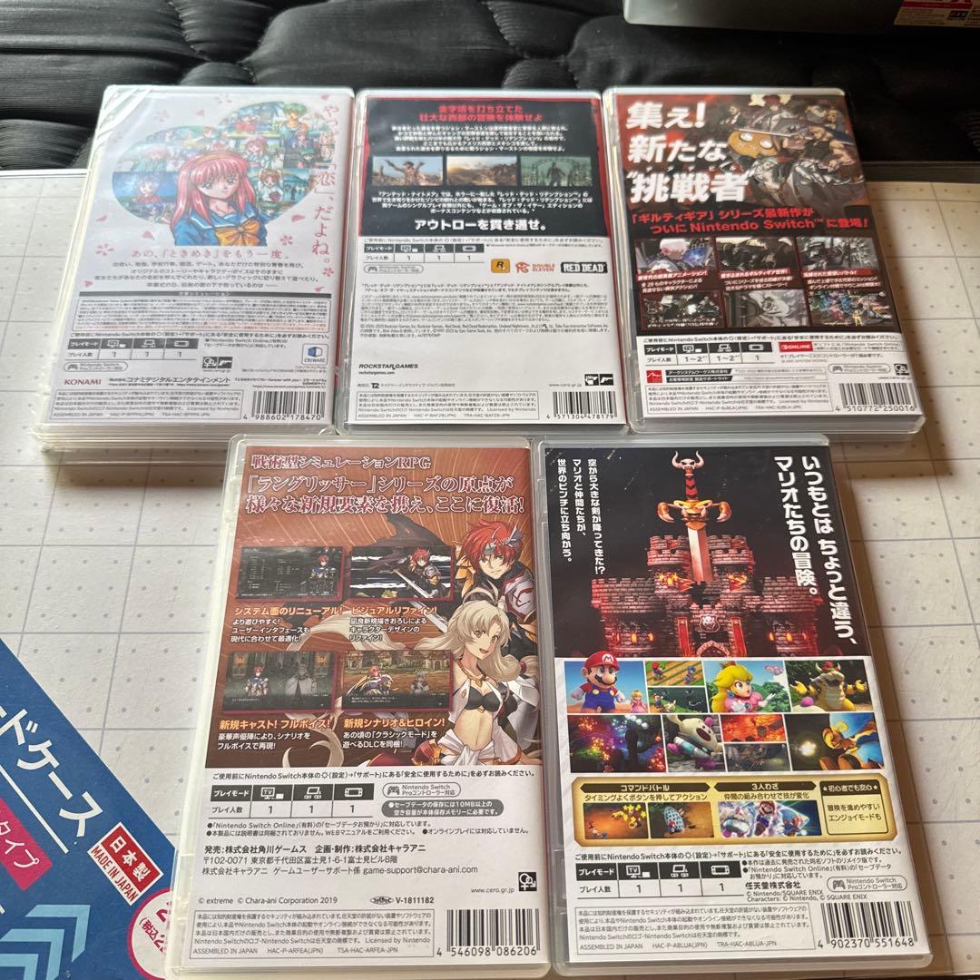 【最終値下げ】Nintendo Switch ソフト 5本セット