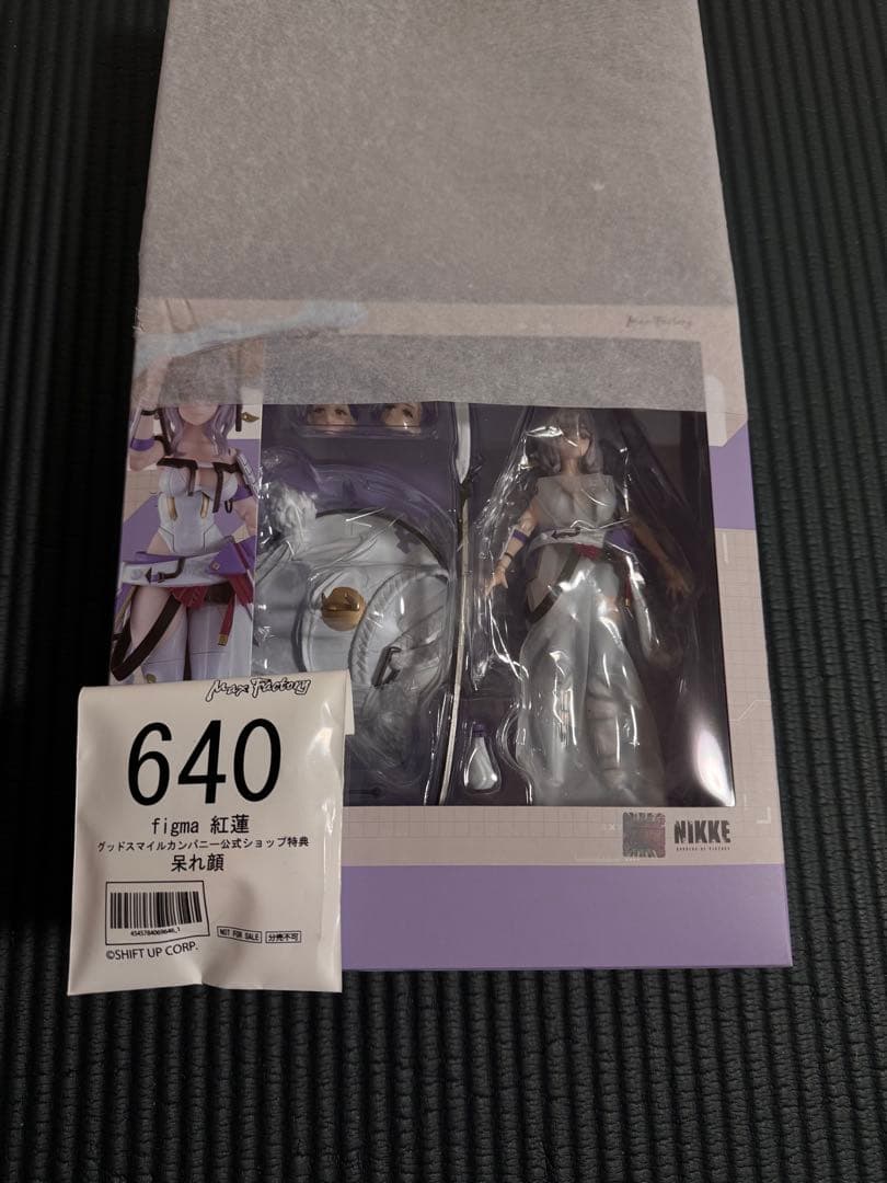 figma 勝利の女神：NIKKE 紅蓮　未使用品　公式特典付き