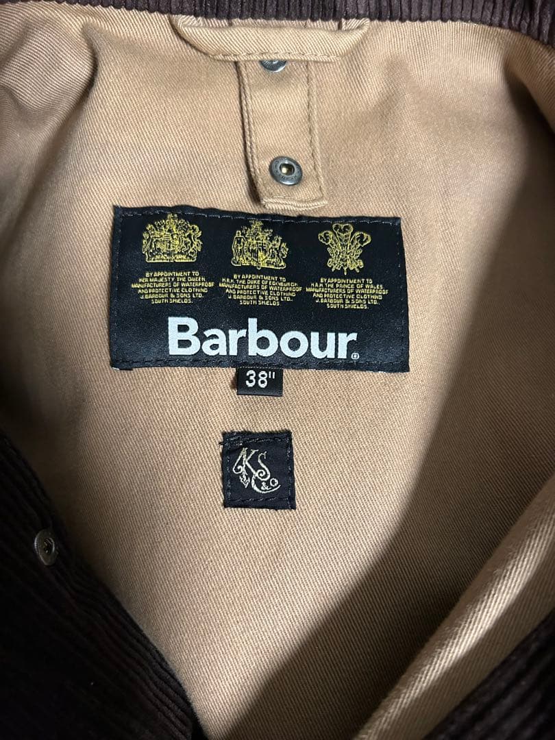 KAPTAIN SUNSHINE × BARBOUR トラベラーコート　38