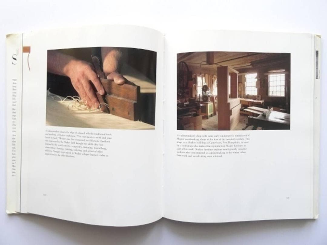 洋書◆シェーカー家具 写真集 本 インテリア 作品 内装