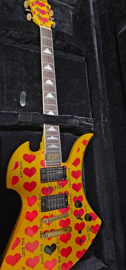 BURNY MG-145S HIDEモデル イエローハート FERNANDES