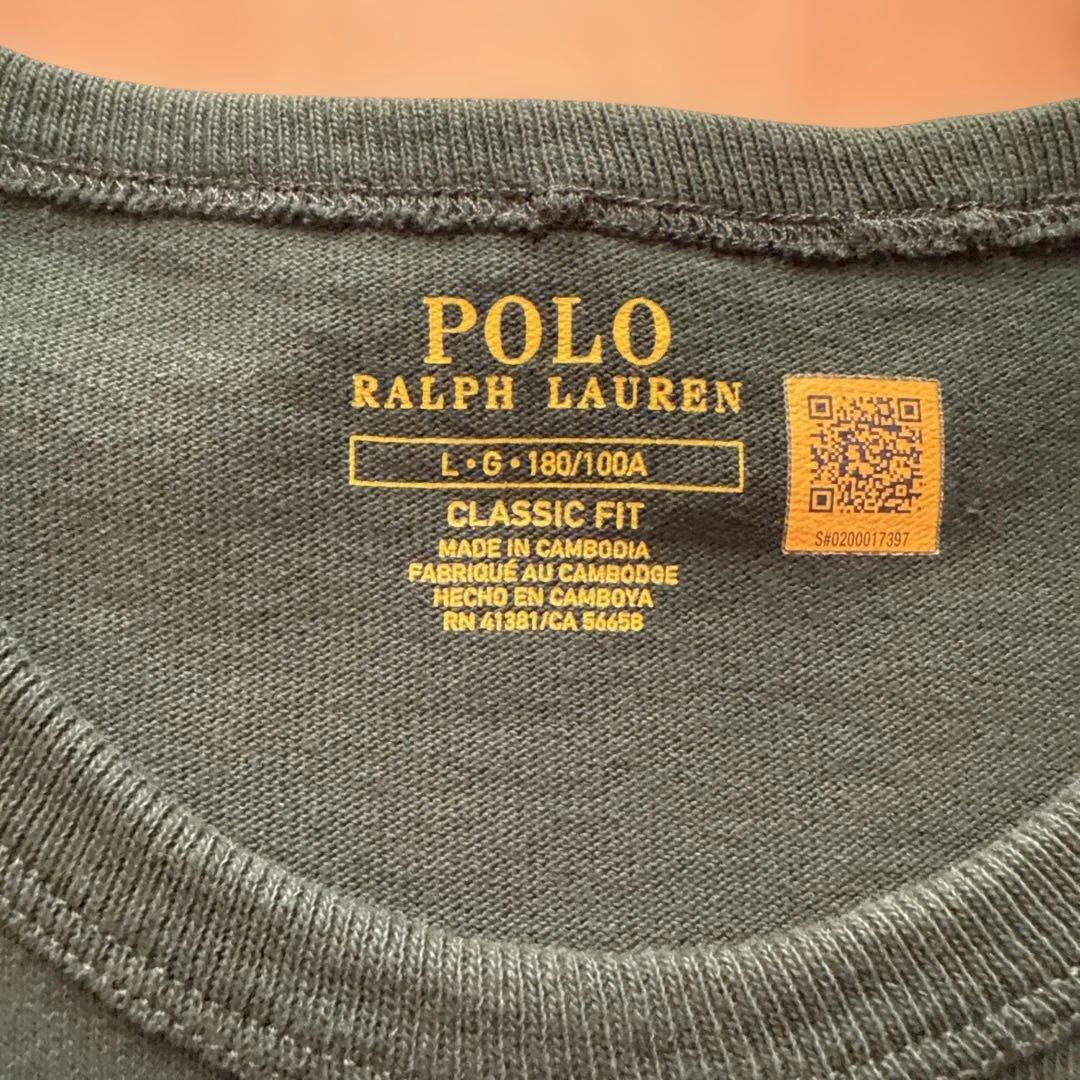 Ralph Lauren ダークグリーン Tシャツ