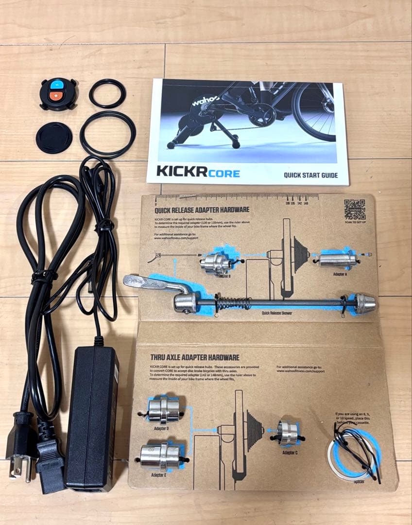 【美品】Wahoo KICKR CORE ZWIFT ONEズイフトコグ付き