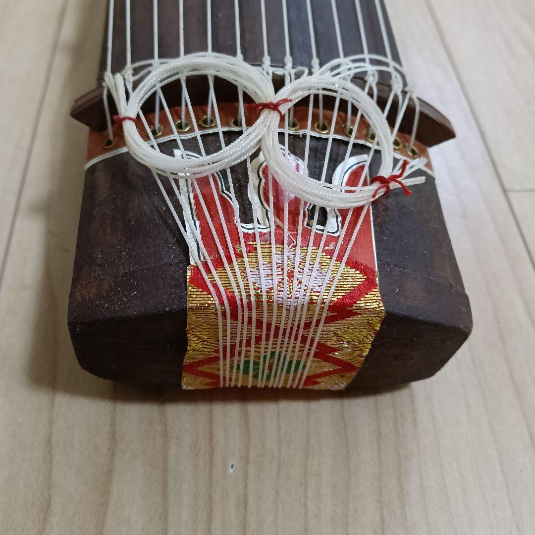 琴　和楽器　43cm ミニ琴　13弦