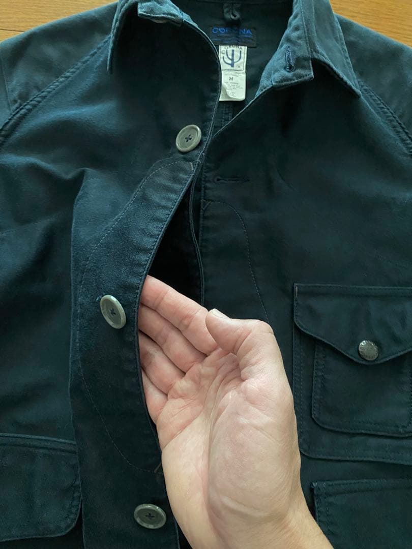 corona コロナ utility game jacket M モールスキン
