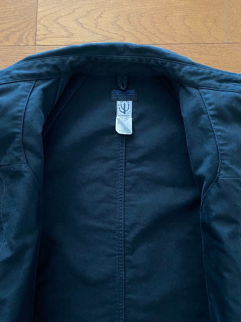 corona コロナ utility game jacket M モールスキン