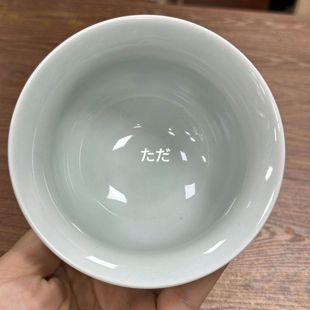 景徳鎮 青花磁胡蝶三才蓋碗 茶碗 煎茶器 茶道具 新品未使用