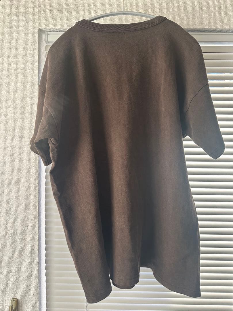 トップス LOT.601 TEE SHIRT MUD DYED BROWN T.T